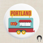Magnets Portland Food Cart Magnet FINAL SALE