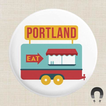 Magnets Portland Food Cart Magnet