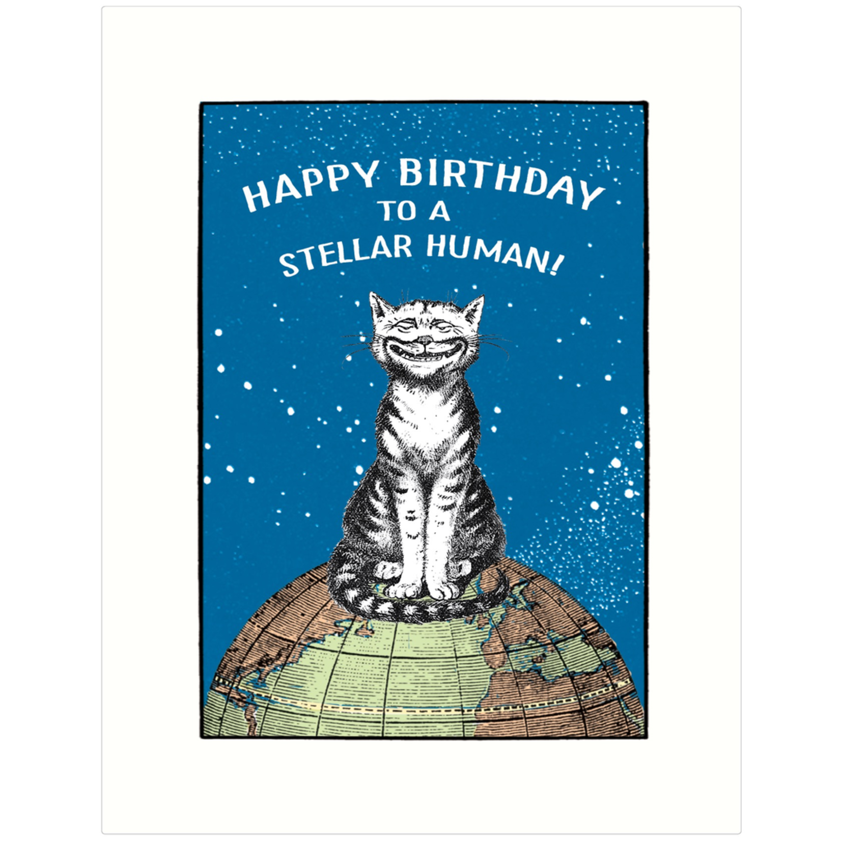 Greeting Cards - Birthday Stellar Human Birthday
