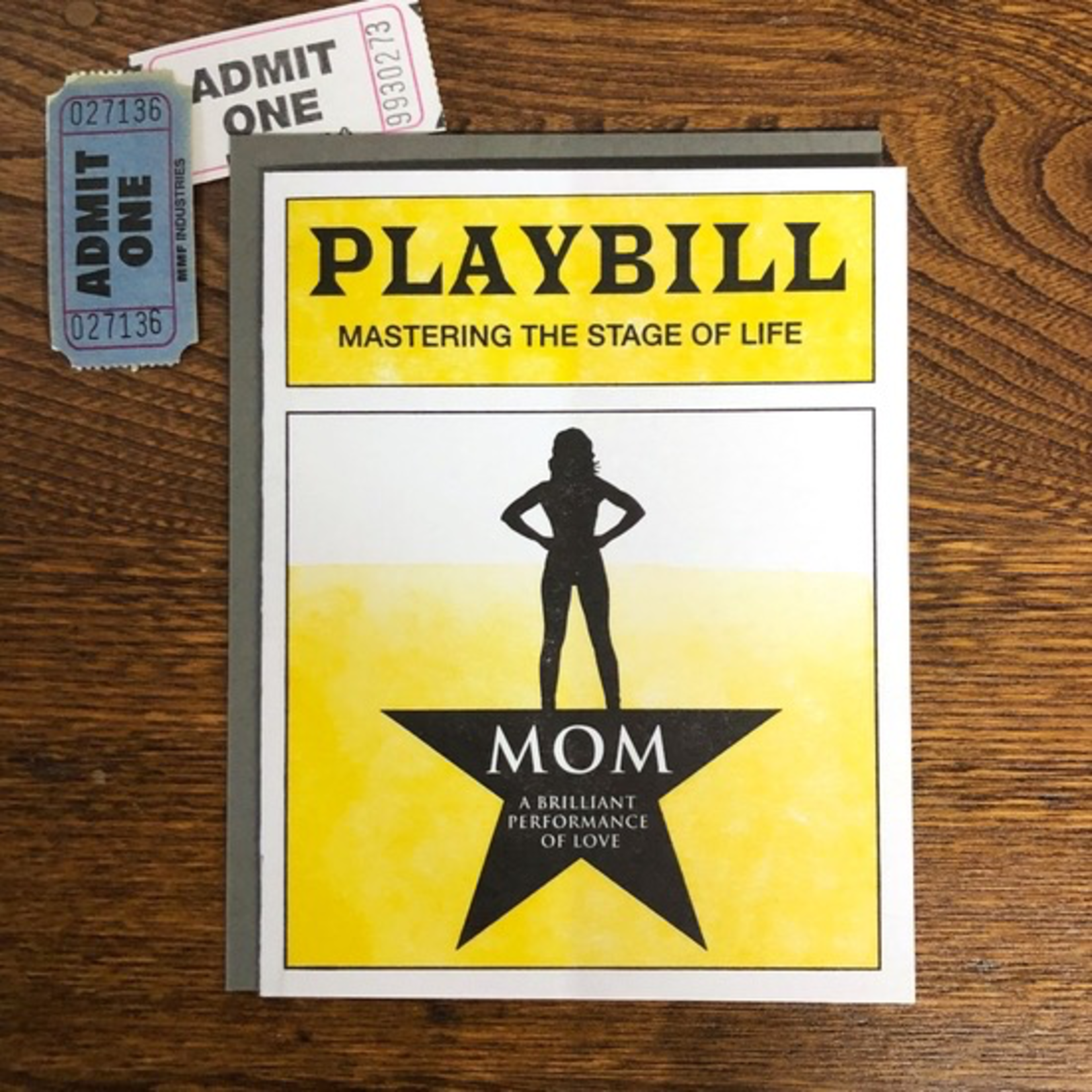 Greeting Cards - Mother's Day Mom Playbill