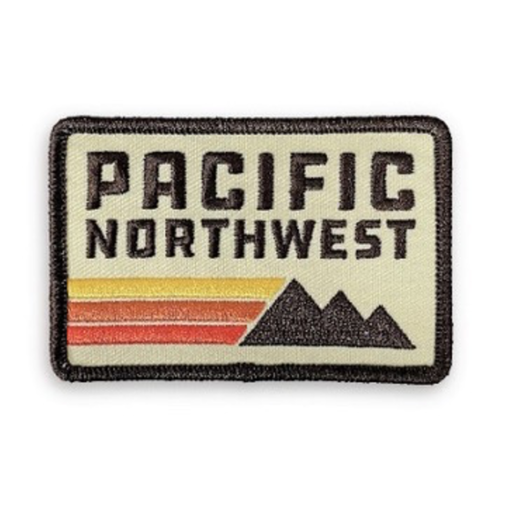 Patches PNW Retro Brown Patch