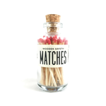 Matches Red Mini Match Bottle