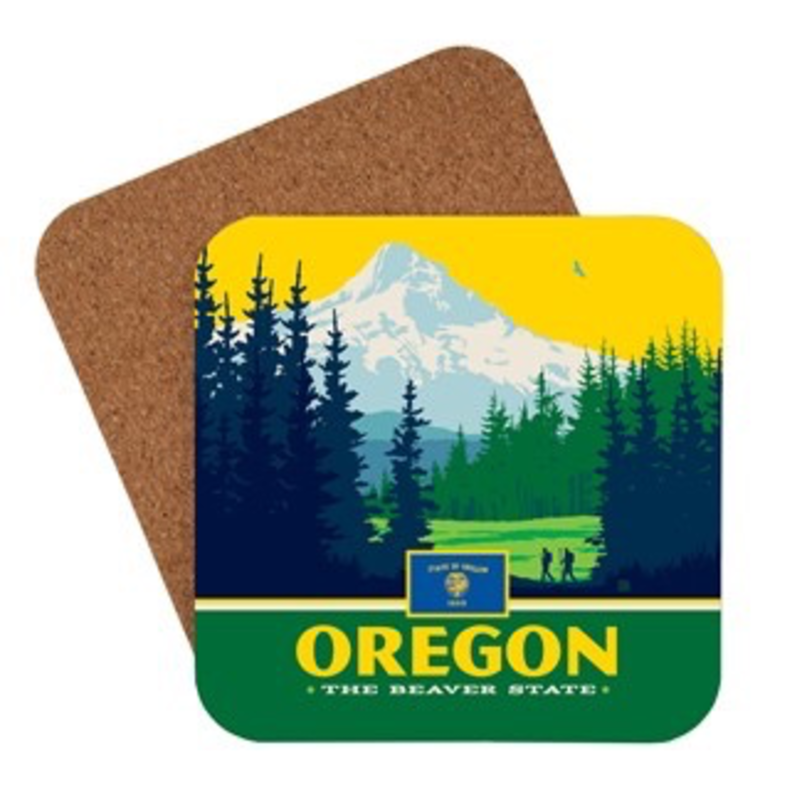 Coasters Oregon State Pride Coaster