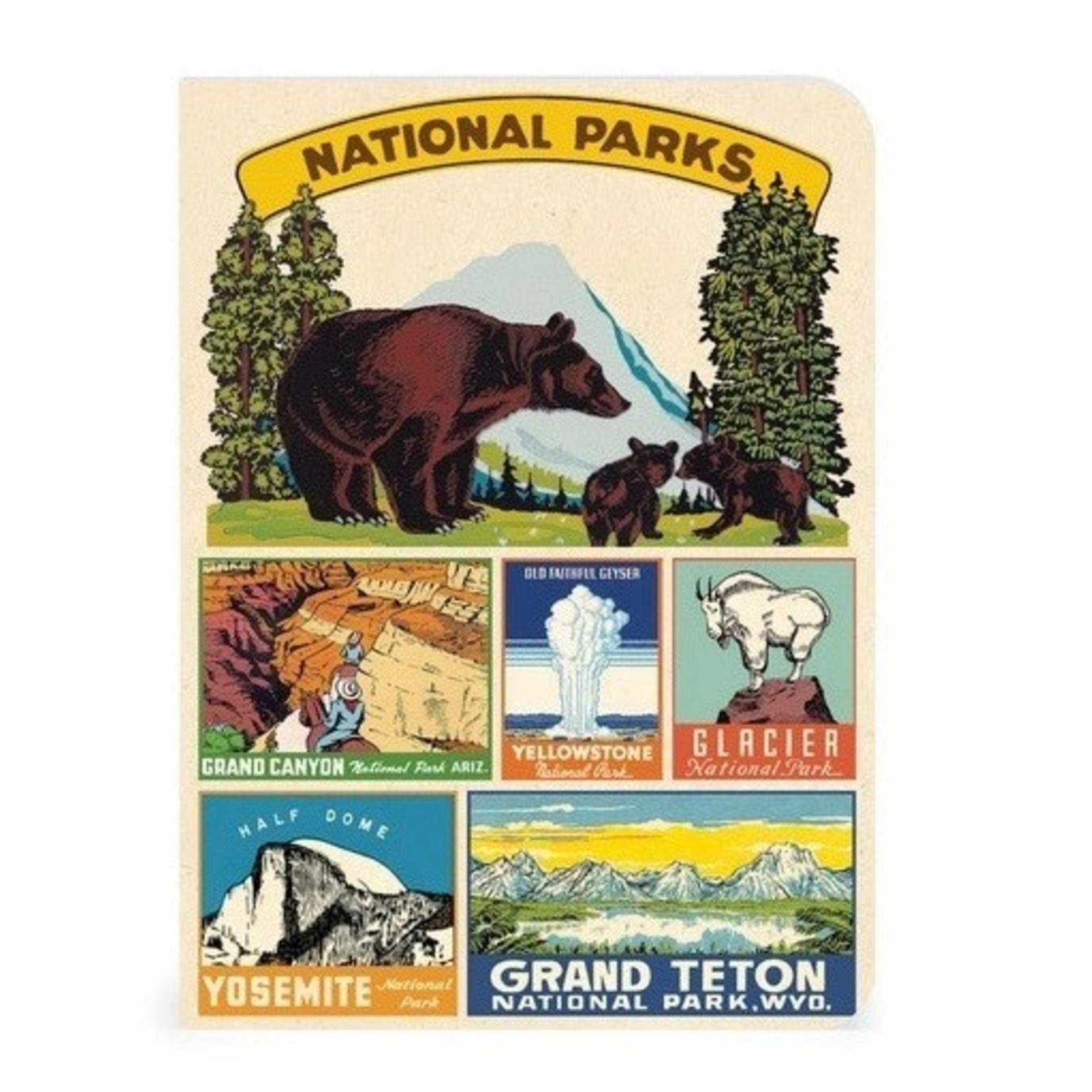 Journals National Parks Mini Notebooks