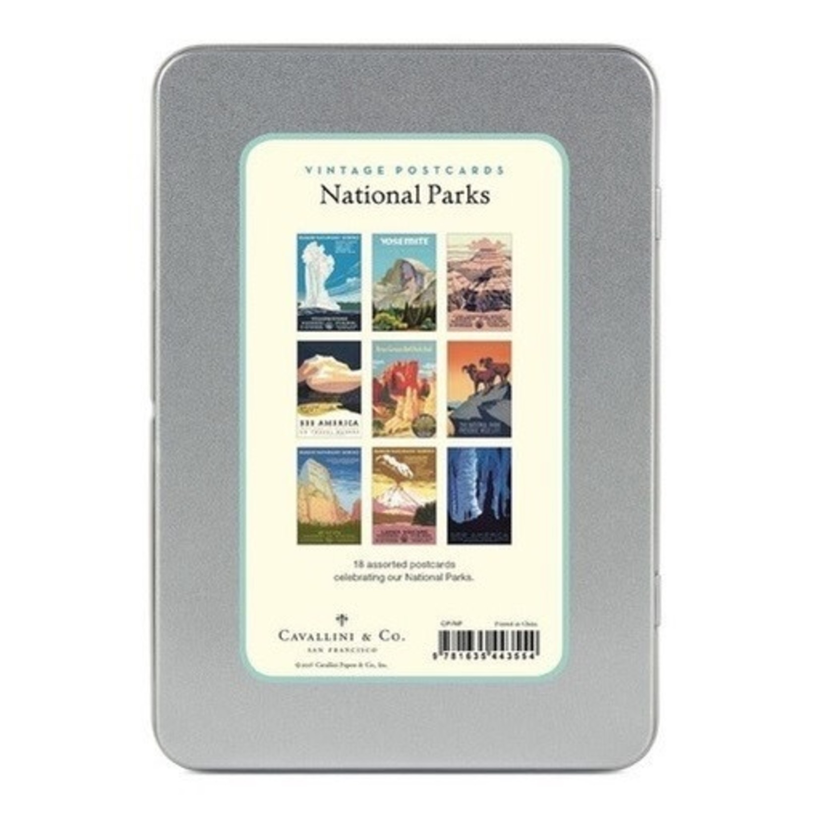 Postcards National Parks Postcard Set