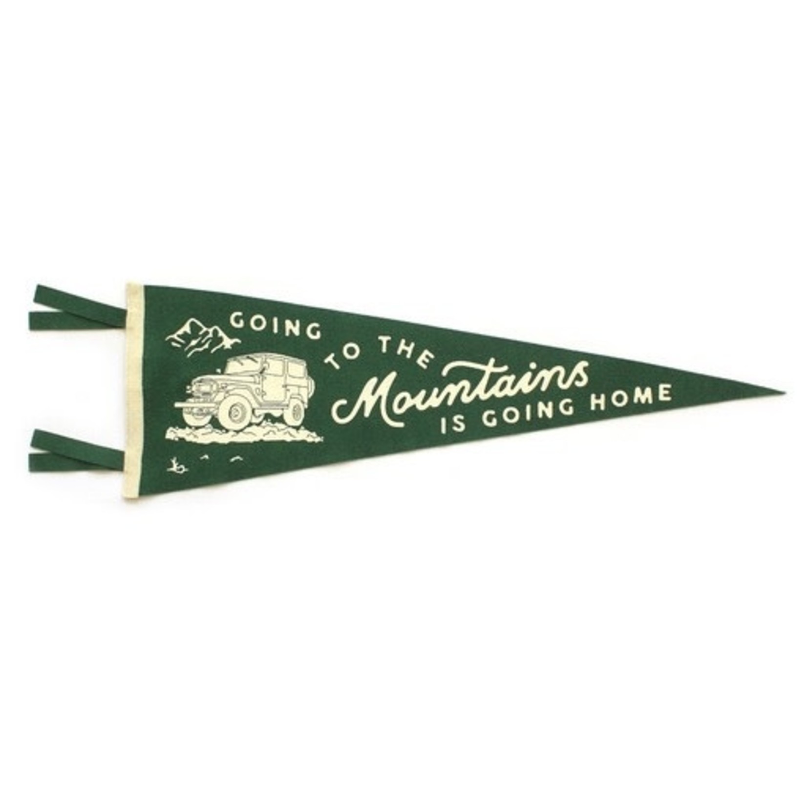 Pennants Going To Mountains Pennant