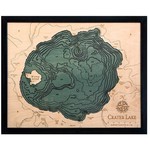 Wall Decor Crater Lake 3D