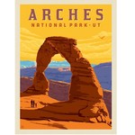 Prints Arches Delicate Arch Sunset 11x14