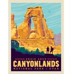 Prints Canyonlands Druid Arch 11x14
