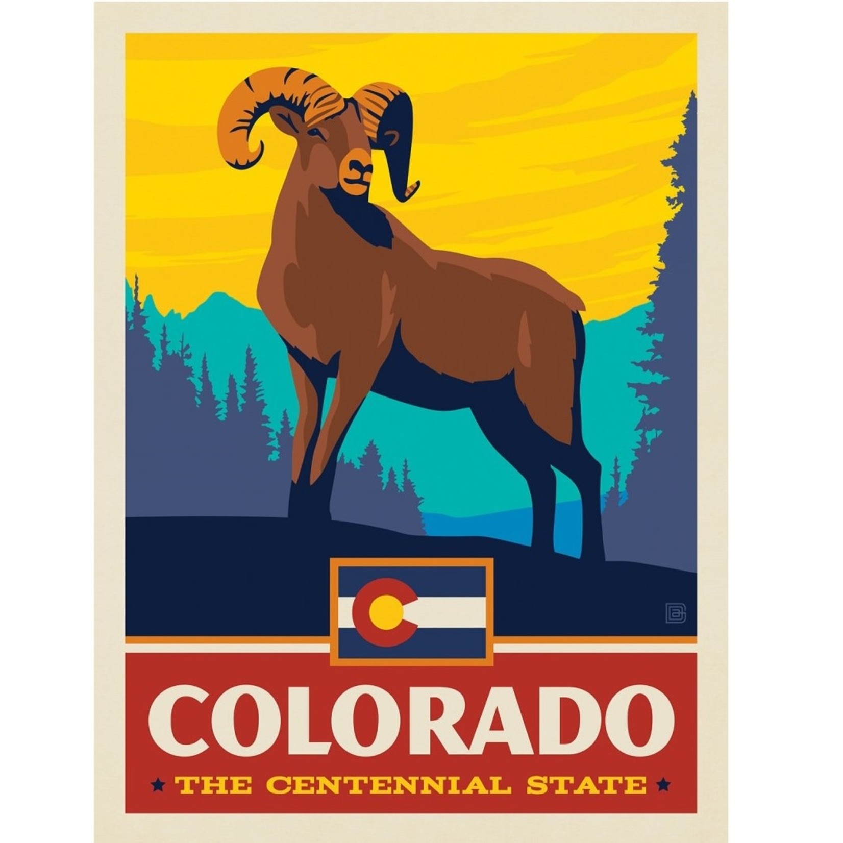 Prints Colorado State Pride 11x14