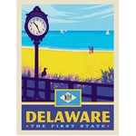 Prints Delaware State Pride 11x14