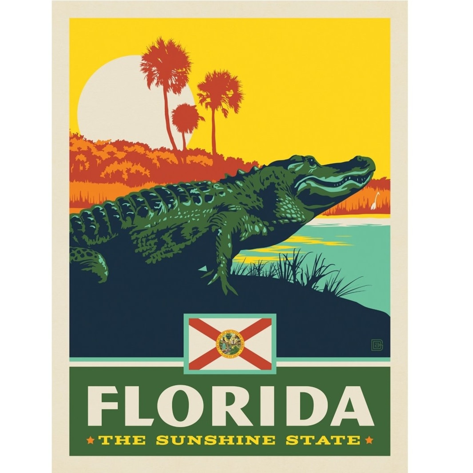 Prints Florida State Pride 11x14