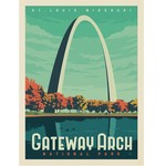 Prints Gateway Arch National Park 11x14