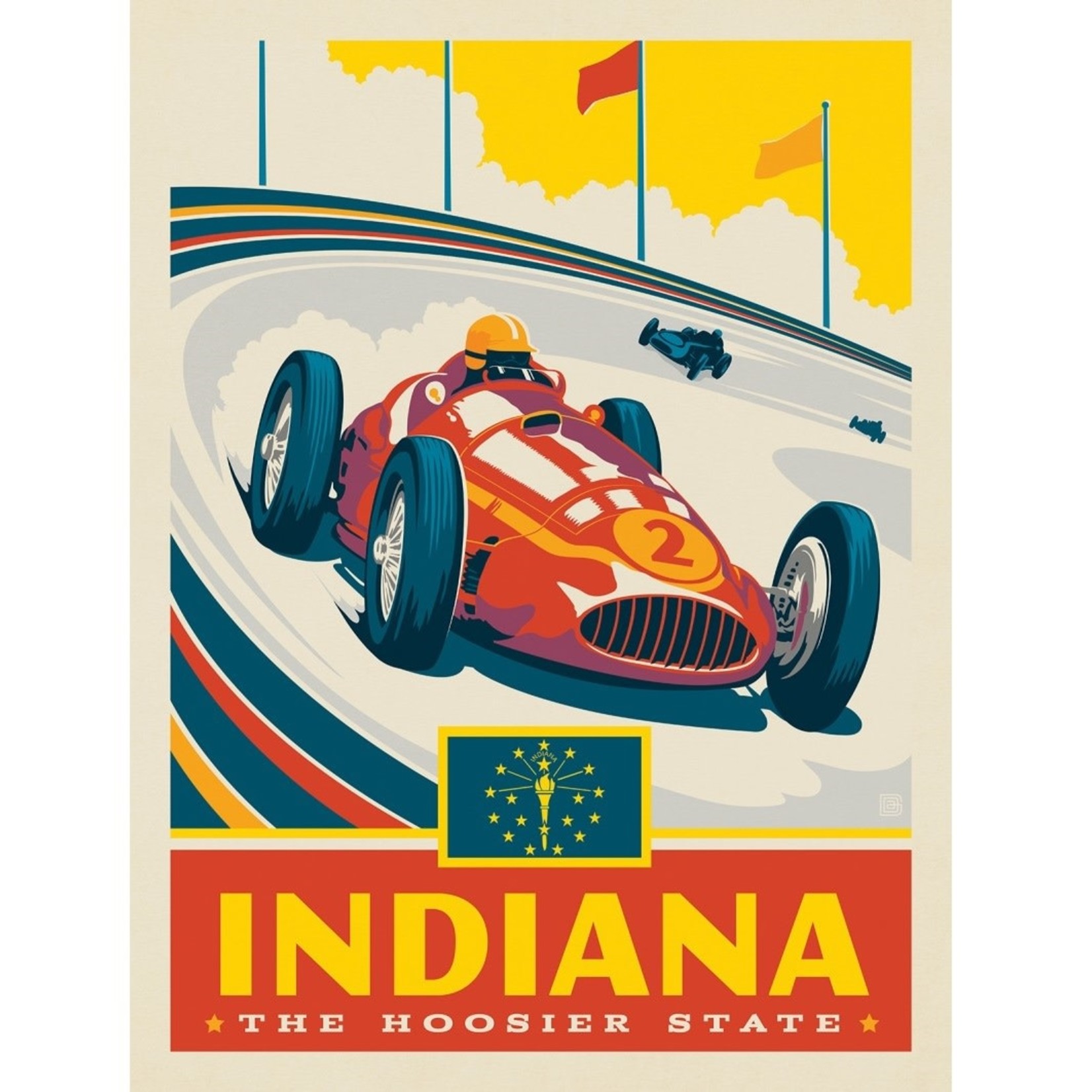 Posters Indiana State Pride 11x14