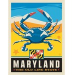 Prints Maryland State Pride 11x14