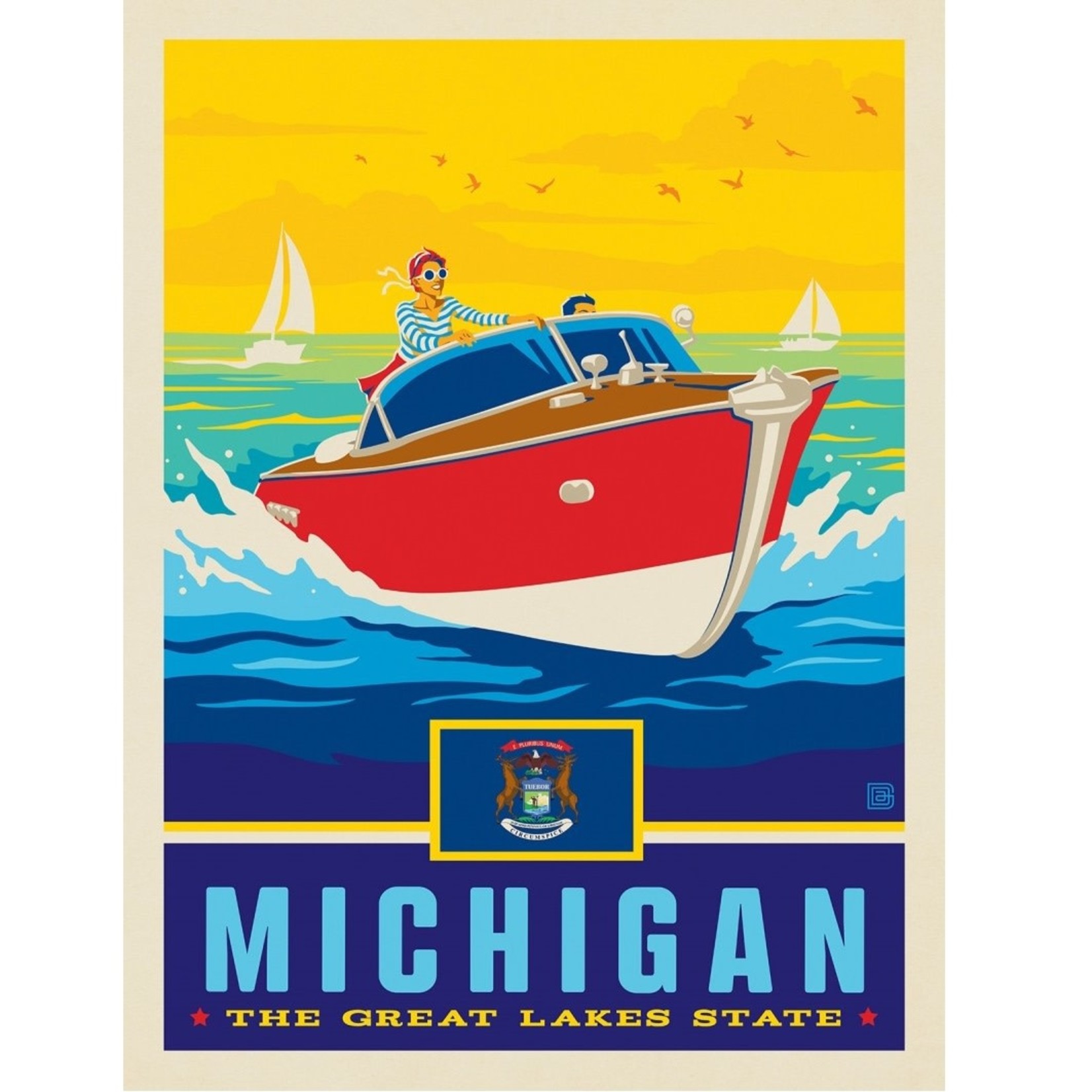 Posters Michigan State Pride 11x14