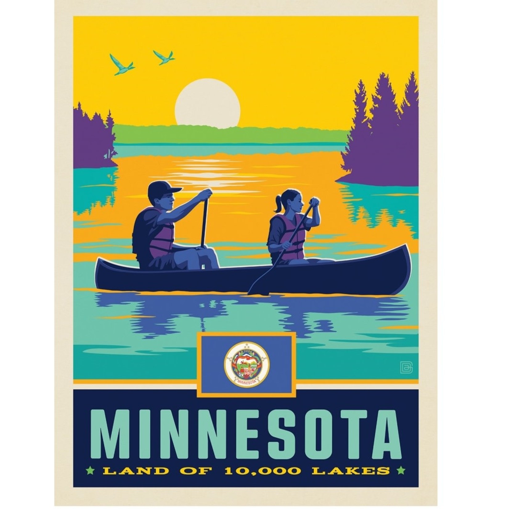 Posters Minnesota State Pride 11x14