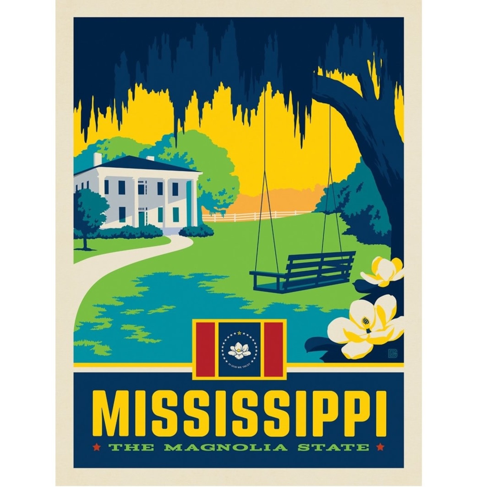 Prints Mississippi State Pride 11x14