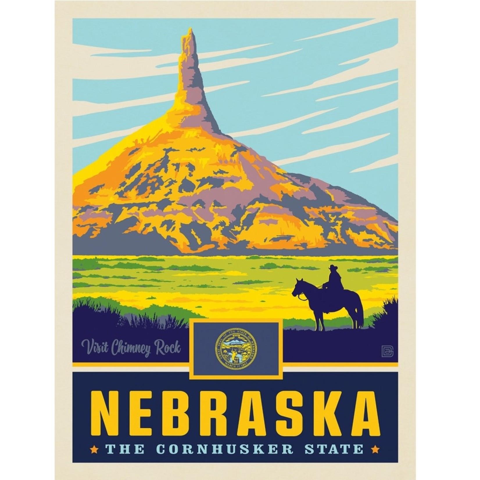 Posters Nebraska State Pride 11x14