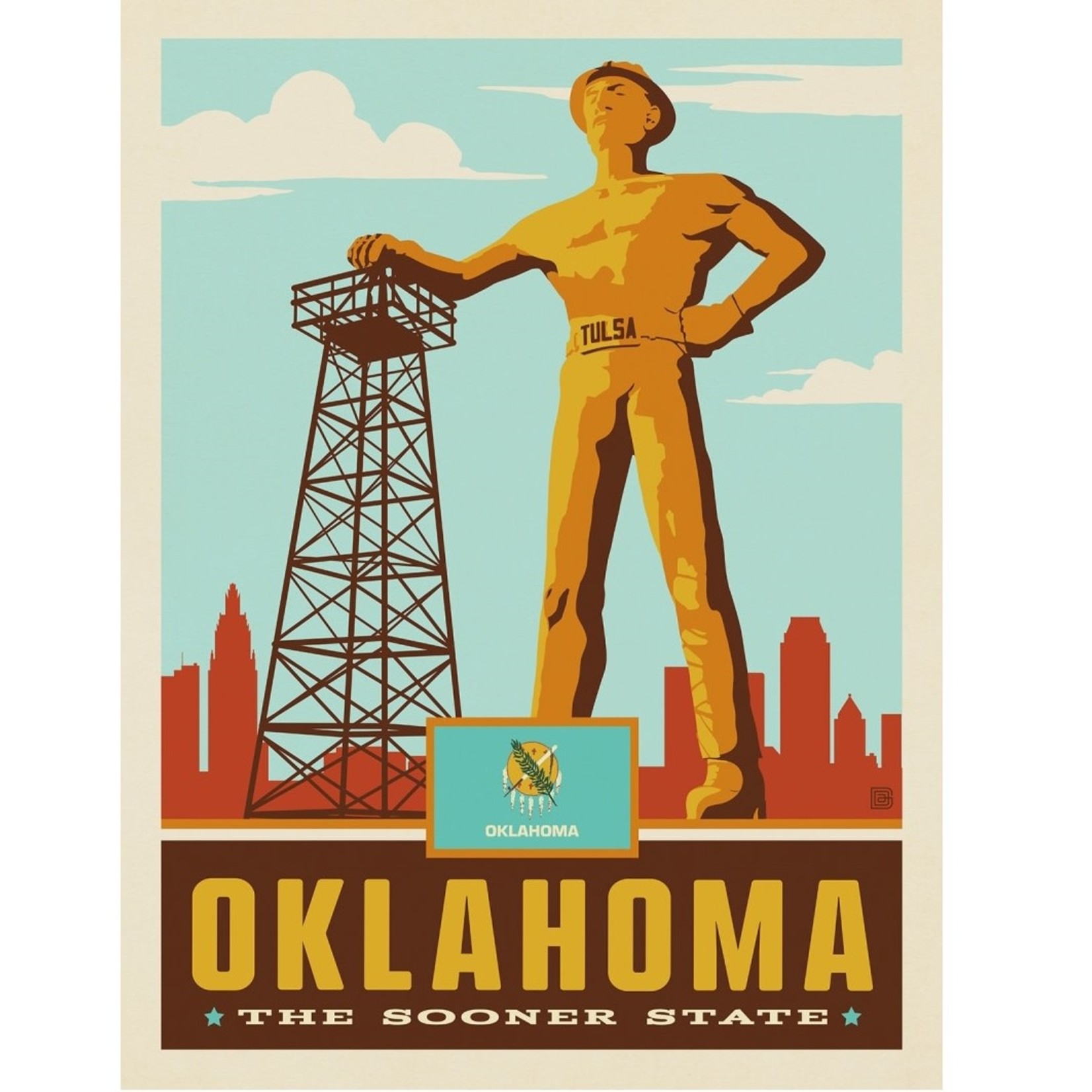 Posters Oklahoma State Pride 11x14