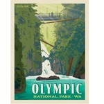 Prints Olympic Sol Duc Falls 11x14