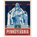 Prints Pennsylvania State Pride 11x14
