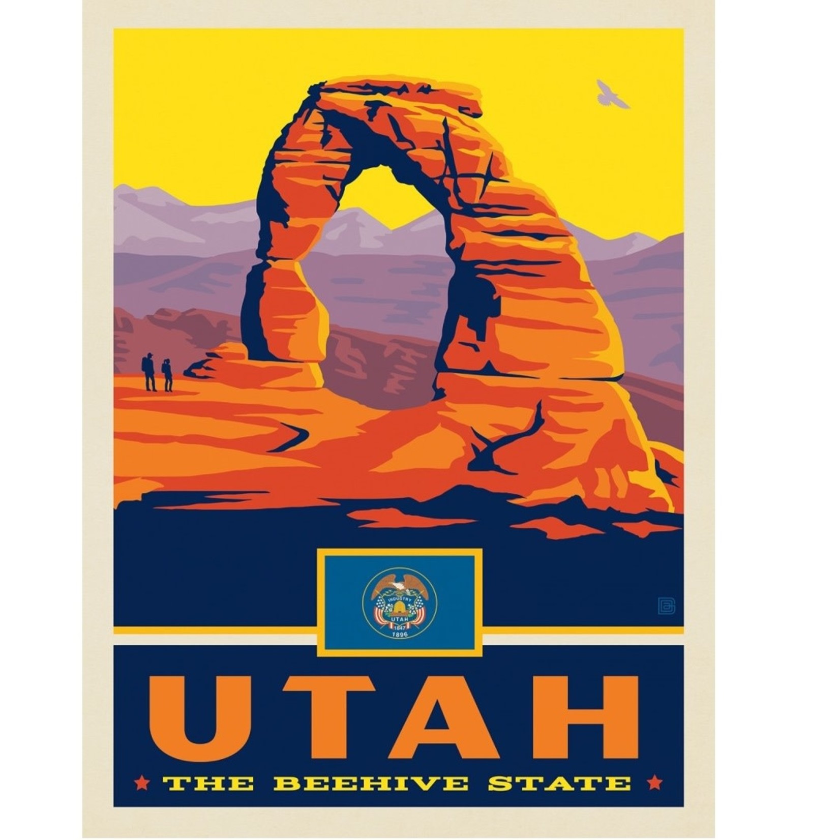 Prints Utah State Pride 11x14
