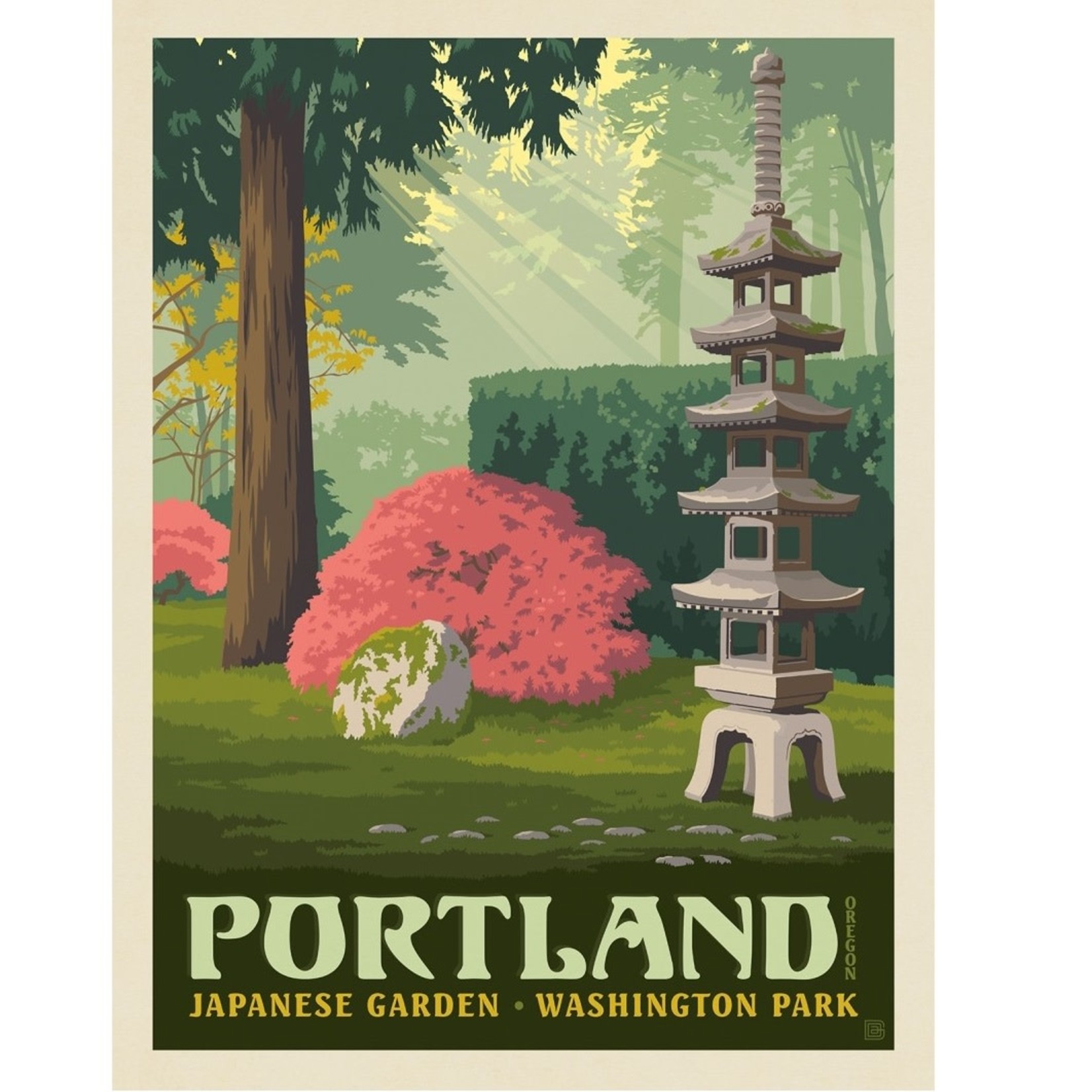 Prints Washington Park Portland 11x14
