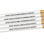 Pens & Pencils Female Author Pencils S/5