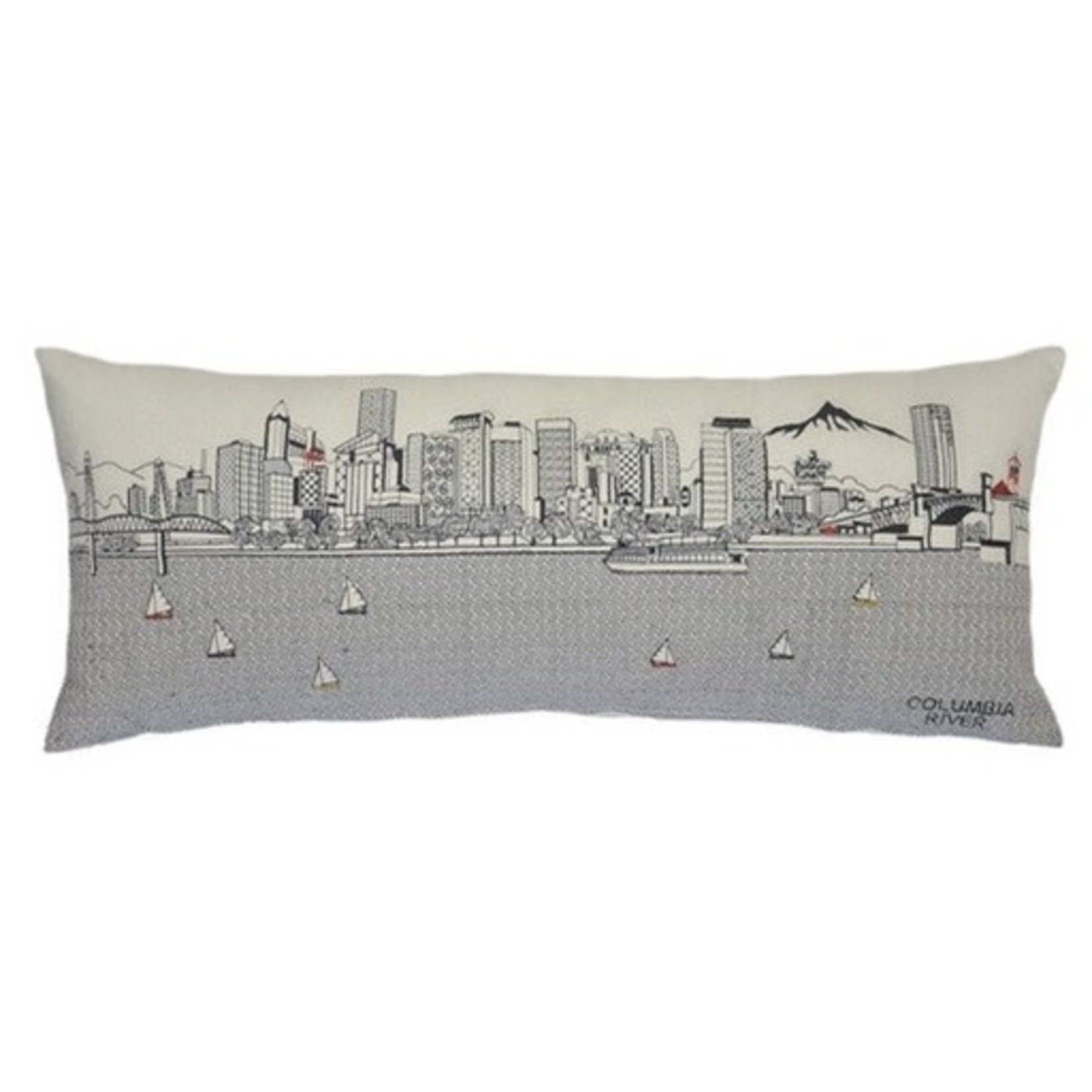 Pillows Portland Skyline Day 35x14