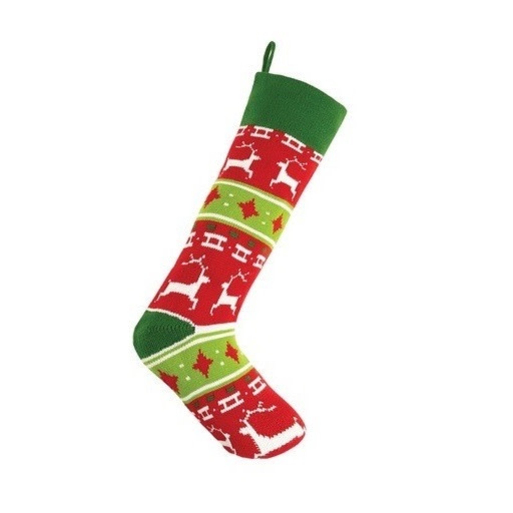 Stockings Reindeer Fair Isle Stocking