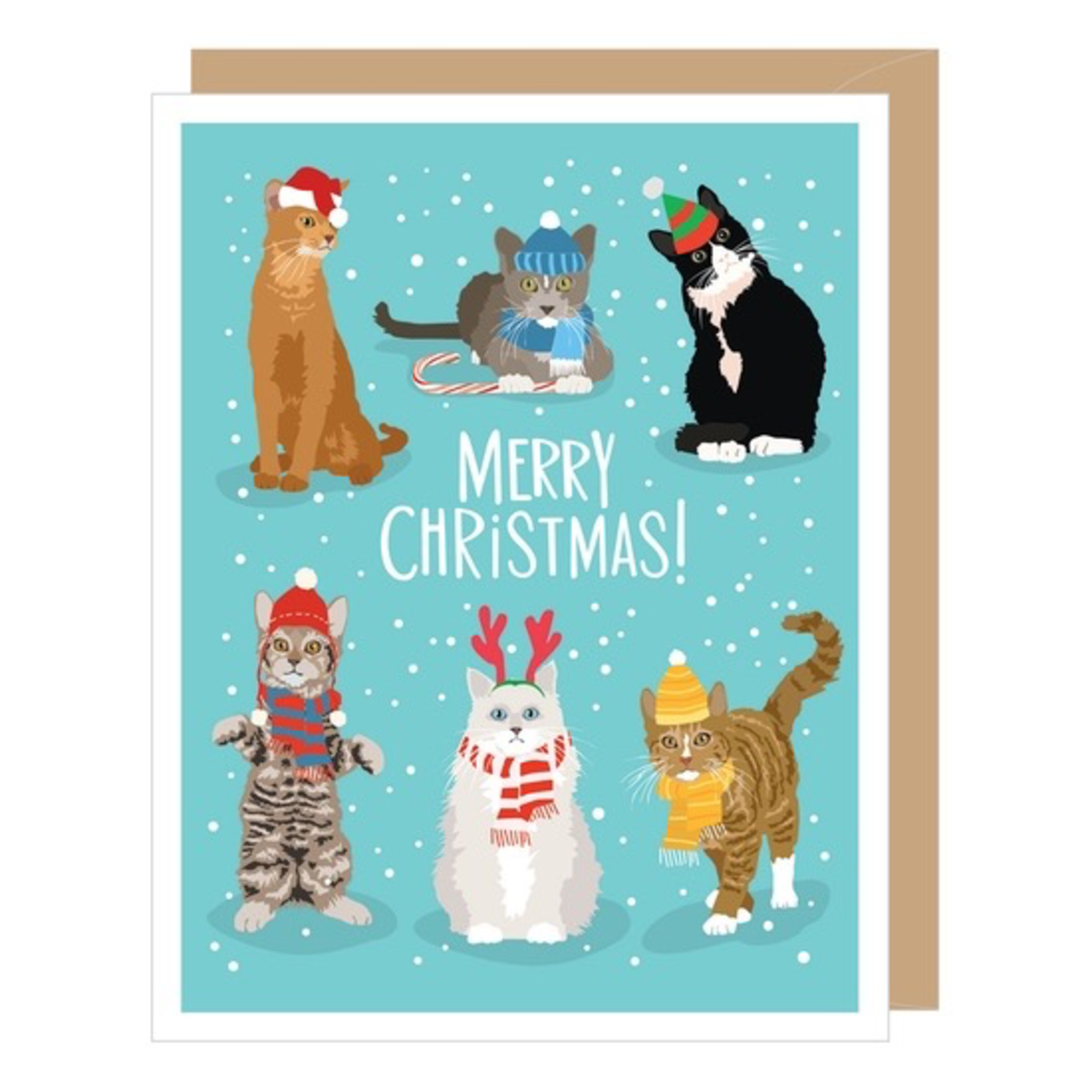 Greeting Cards - Christmas Holiday Cats