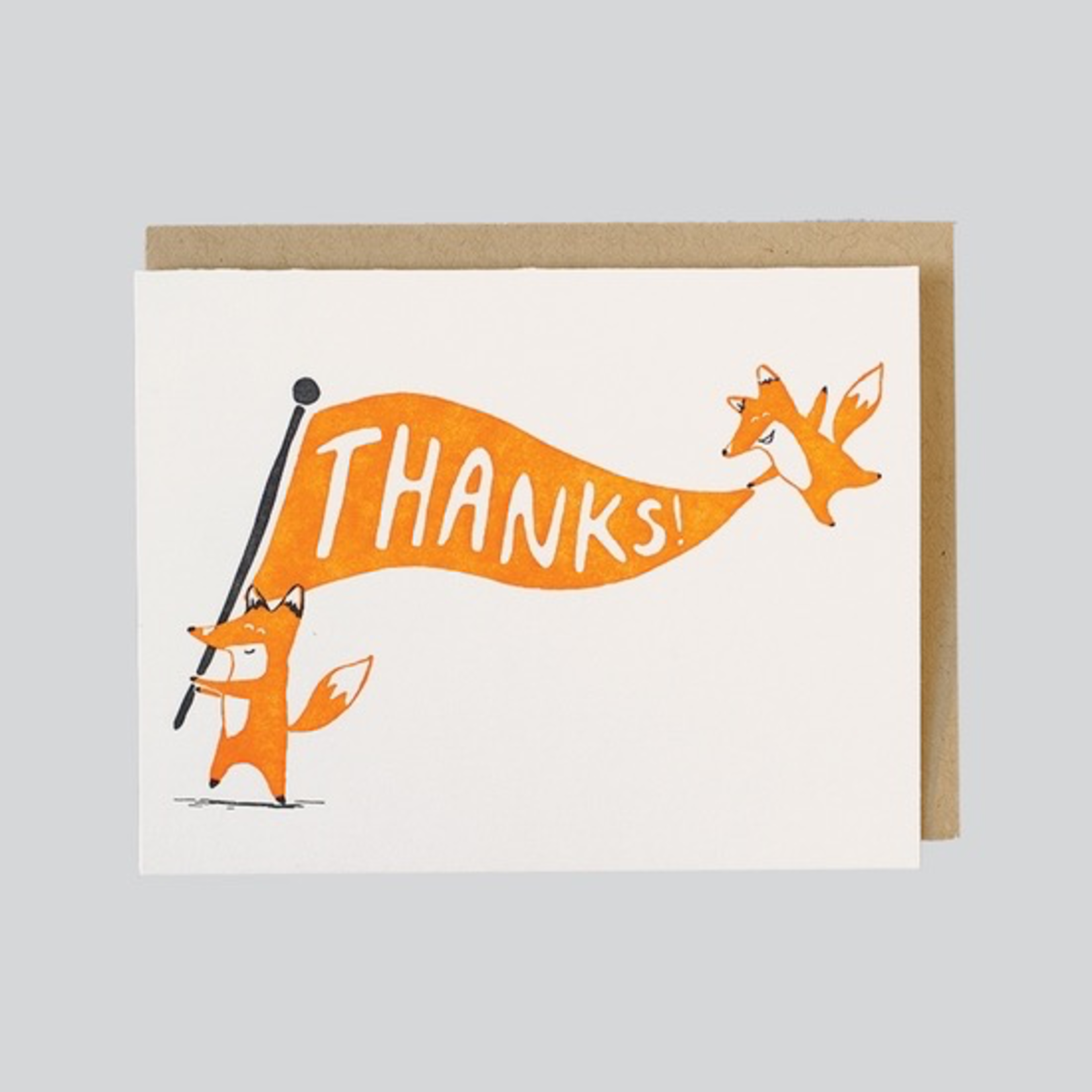 Greeting Cards - Thank You Foxy Thank You