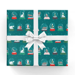 Gift Wrap Snow Globes Wrap
