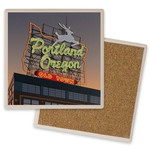 Coasters Portland Stag Sign Coaster