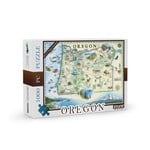 Puzzles Oregon Map Puzzle