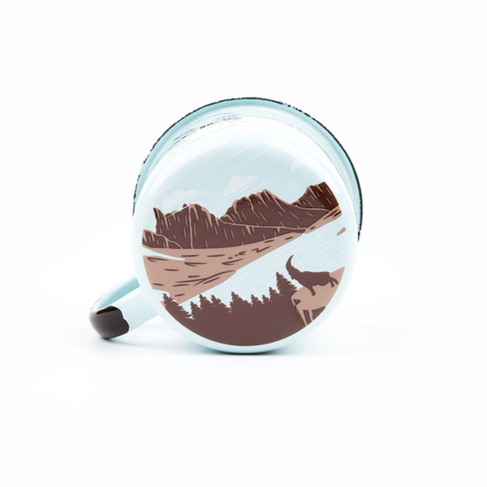 Mugs Glacier Enamel Mug