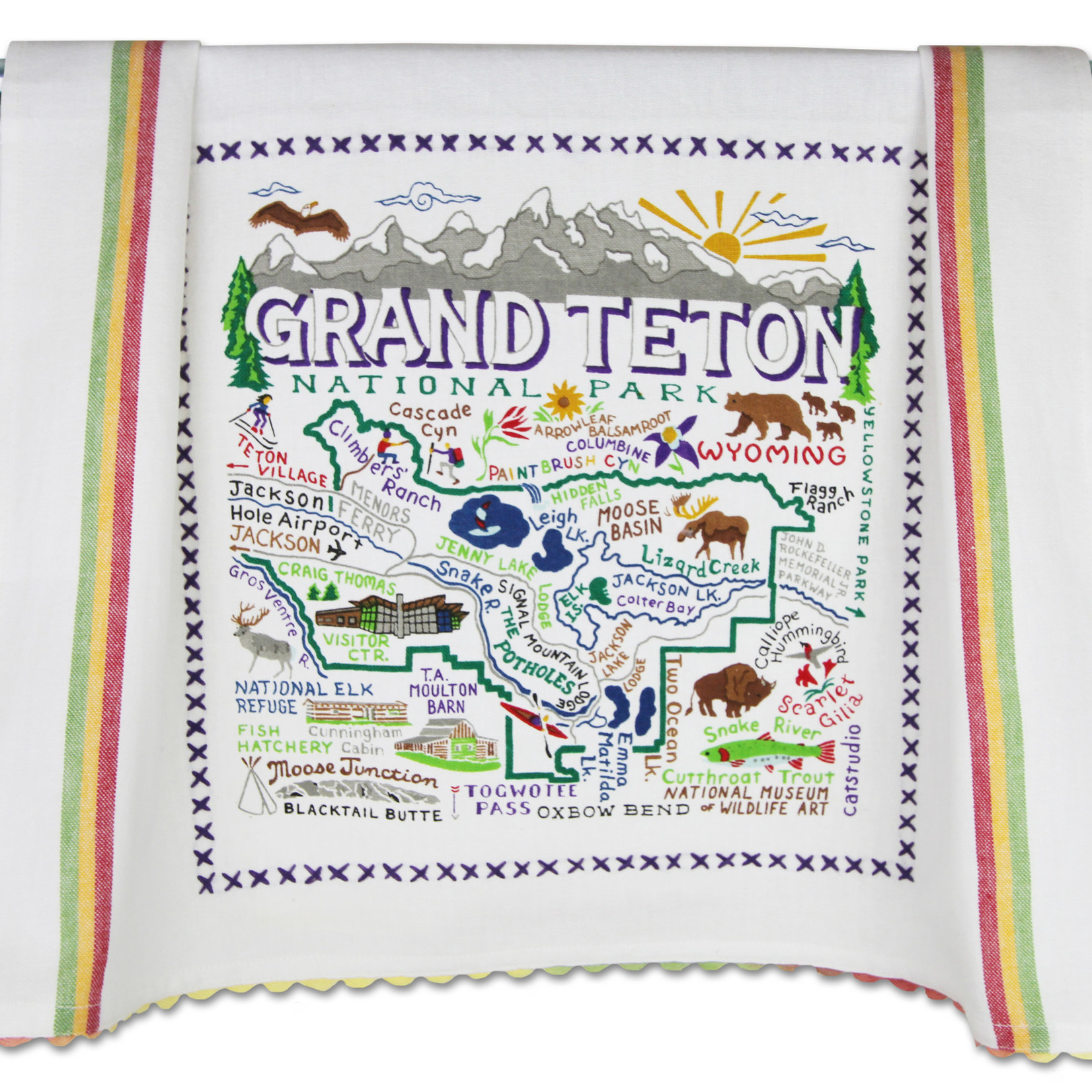 Dish Towels GRAND TETON Dish Towel