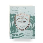 Greeting Cards - Father's Day Crest Canoe Father's Day