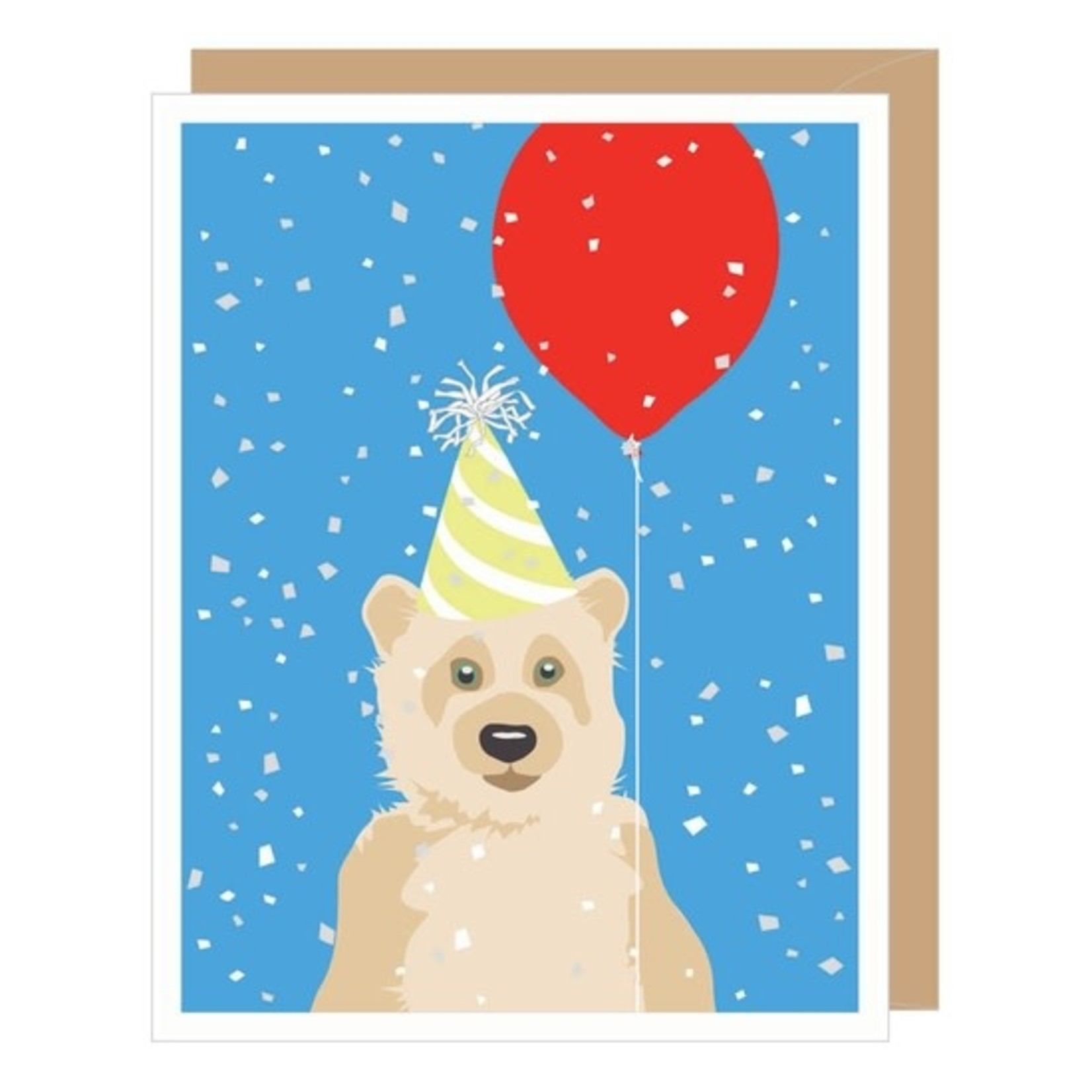 Greeting Cards - Birthday Bear Balloon Birthday