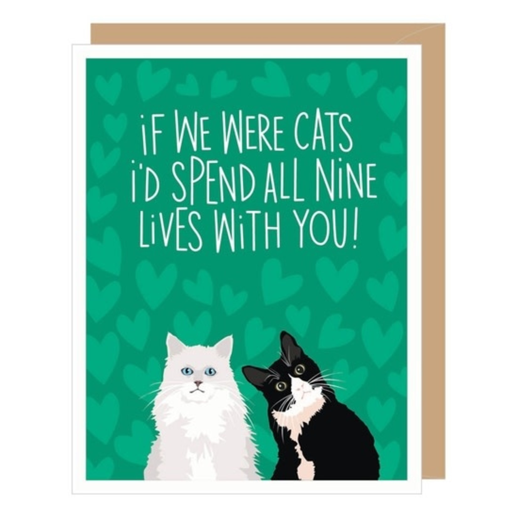 Greeting Cards - Anniversary Cats Nine Lives Anniversary