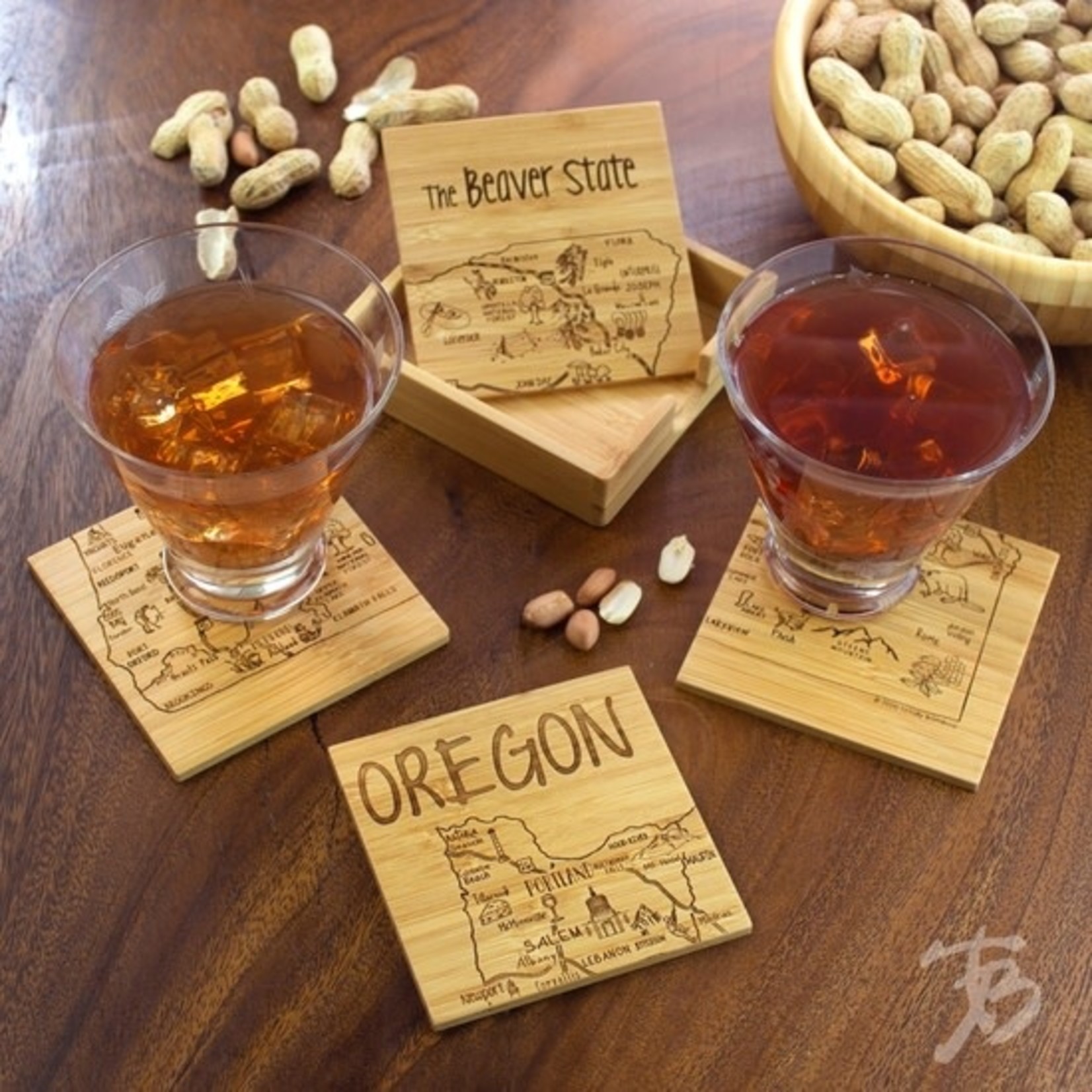 Coasters Oregon Puzzle Coasters