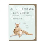 Greeting Cards - Love Encouragement Tabby