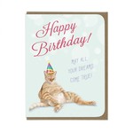 Greeting Cards - Birthday Orange Tabby Birthday