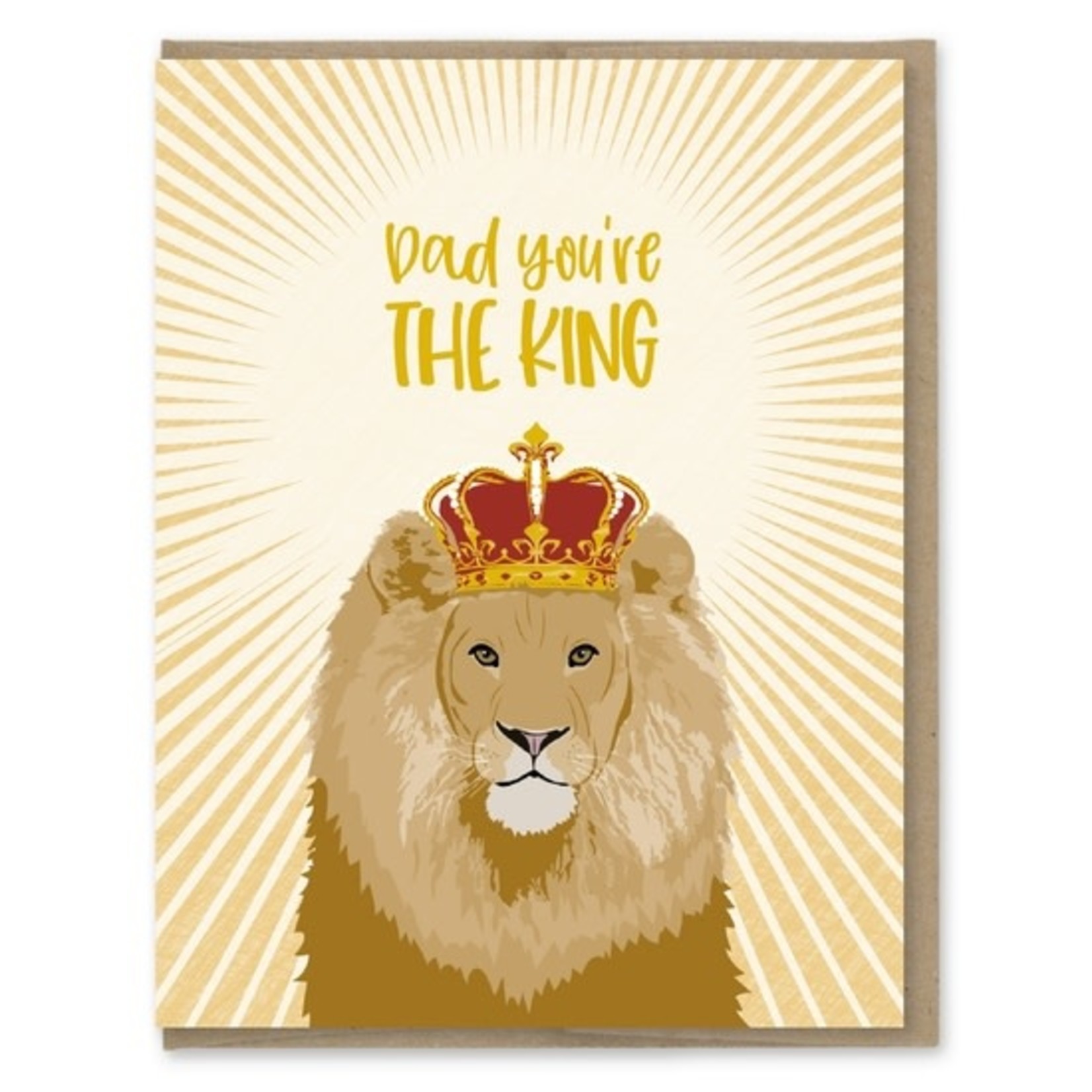 Greeting Cards - Father's Day The King Dad