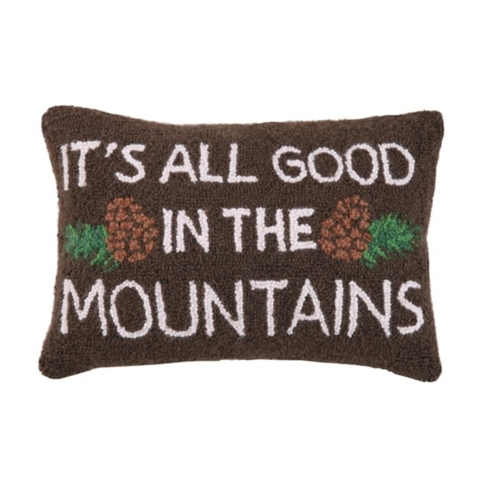 Pillows - Hooked All Good In The Mountains Pillow