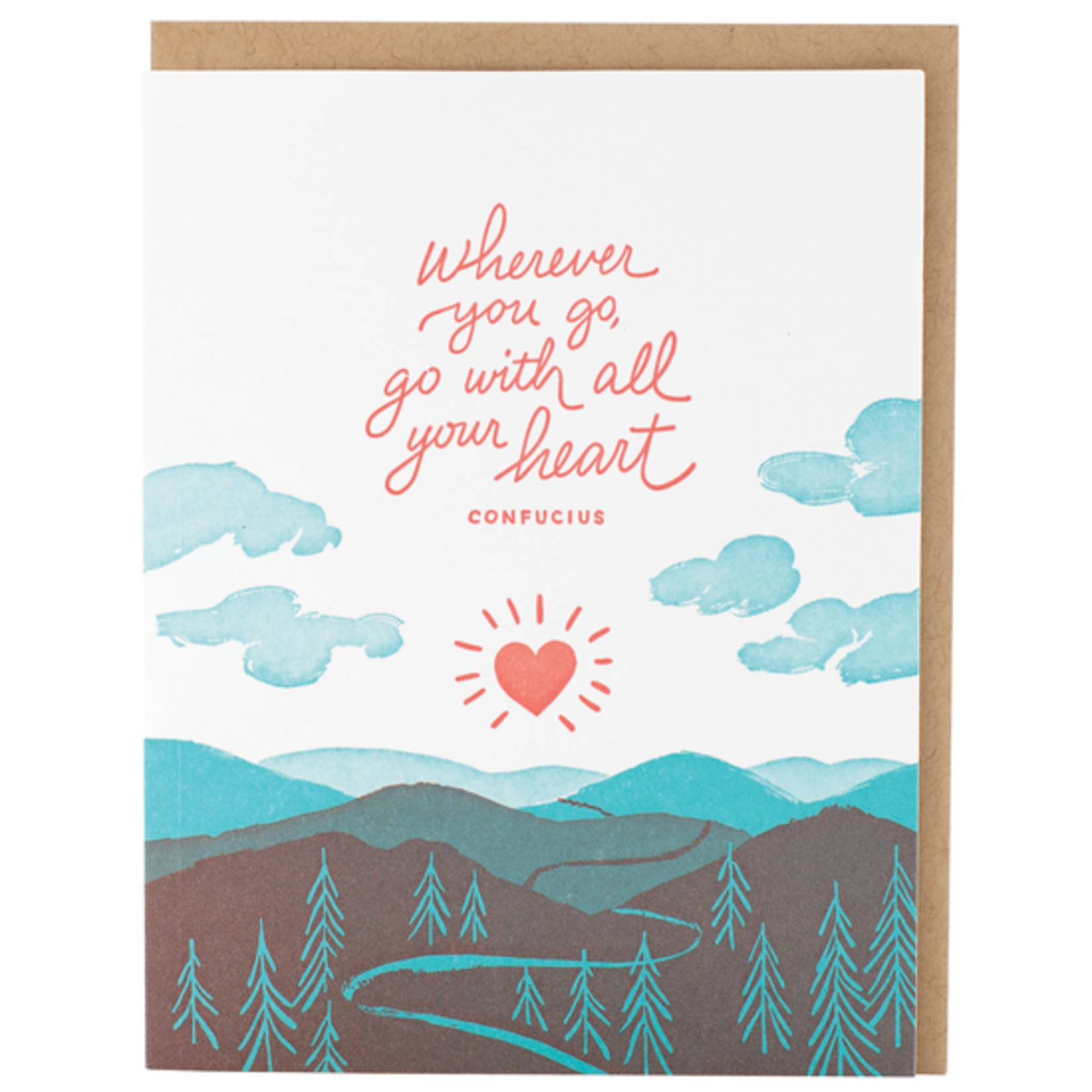 Greeting Cards - Graduation All You Heart Quote