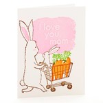 Greeting Cards - Mother's Day I Love You Mom Bunnies
