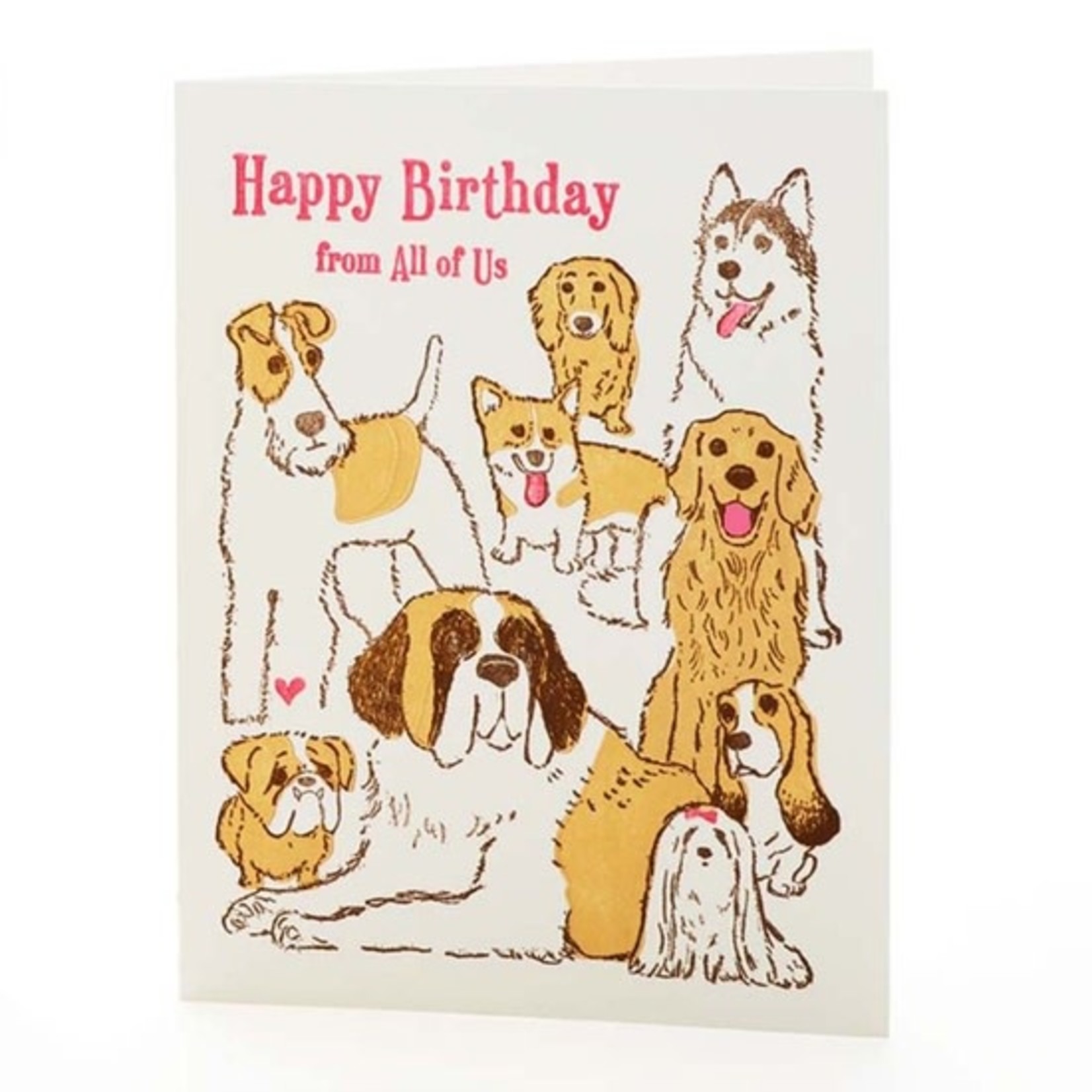 Greeting Cards - Birthday Dogs From All Birthday