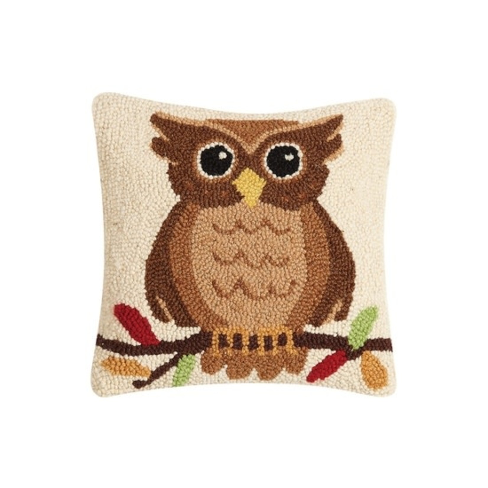 Pillows - Hooked Retro Owl Pillow